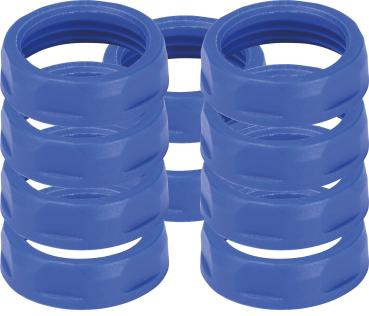 Markierungsmutter M28 blau