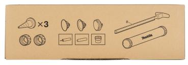 Preview: Makita 1911T4-0 Beutelhalter 600ml kpl.