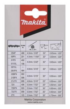 Preview: Makita 191H11-5 Sägekette 91PX 35cm