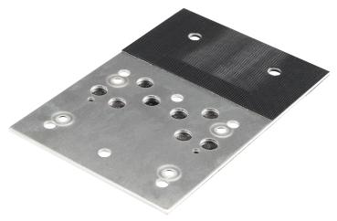 Preview: Grundplatte Klett rechteckig