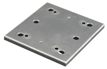 Preview: Grundplatte quadratisch