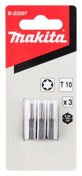 Preview: Makita B-23597 Bit T10 Standard