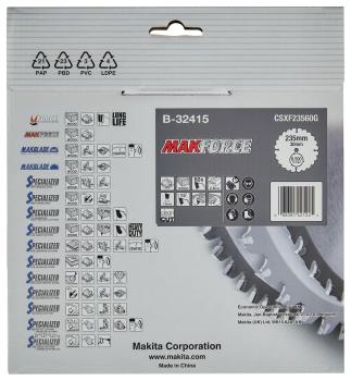 Preview: Makita B-32415 Kreissägeblatt MAKFORCE