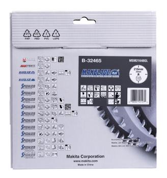 Preview: Makita B-32465 MAKBLADE+ Sägeb. 216x30x48Z