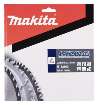 Preview: Makita B-32502 MAKBLADE+ Sägeb. 216x30x60Z