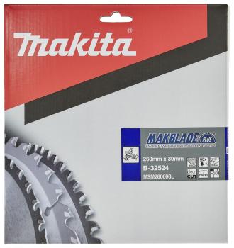 Preview: Makita B-32524 MAKBLADE+ Sägeb. 260x30x60Z