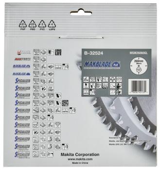 Preview: Makita B-32524 MAKBLADE+ Sägeb. 260x30x60Z