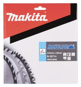 Preview: Makita B-32714 MAKBLADE Sägeb. 216x30x24Z