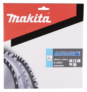 Preview: Makita B-32801 MAKBLADE Sägeb. 260x30x60Z