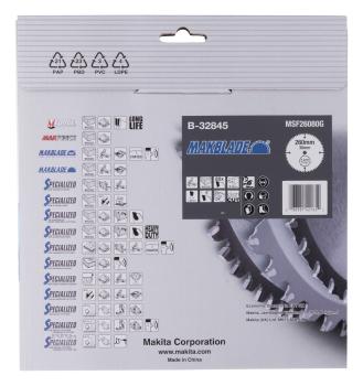 Preview: Makita B-32845 MAKBLADE Sägeb. 260x30x80Z
