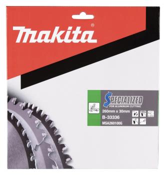 Preview: Makita B-33336 SPECIALIZED Sägeb.260x30x100Z