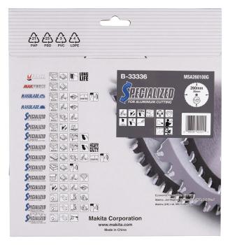 Preview: Makita B-33336 SPECIALIZED Sägeb.260x30x100Z