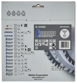 Preview: Makita B-33582 SPECIALIZED Sägeb.235x30x50Z