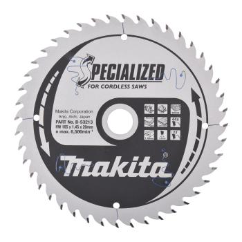 Makita B-53213 SPECIALIZED Sägeblatt 165x20x44Z Handkreissäge