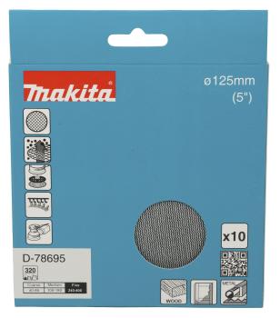Preview: Makita D-78695 Netzschleifmittel A320 125mm Klett