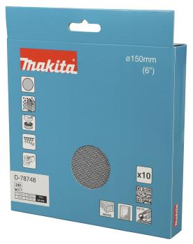 Preview: Makita D-78748 Netzschleifmittel A240 150mm Klett