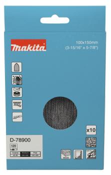 Preview: Makita D-78900 Netzschleifmittel A120 100x150mm Klett