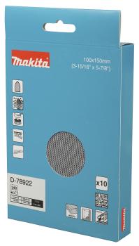 Preview: Makita D-78922 Netzschleifmittel A240 100x150mm Klett