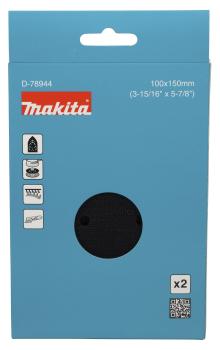 Preview: Makita D-78944 Schleiftellerschutz 100x150mm Klett