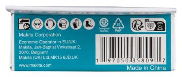 Preview: Makita D-79918 Diamant-Hohlbohrkrone 6 mm