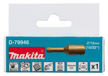 Preview: Makita D-79946 Diamant-Hohlbohrkrone 12 mm