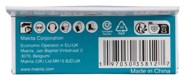 Preview: Makita D-79946 Diamant-Hohlbohrkrone 12 mm