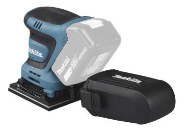 Preview: Makita DBO480Z Akku-Schwingschleifer