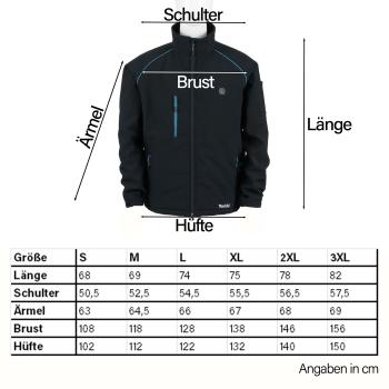 Preview: Makita DCJ205ZM Akku-Thermojacke