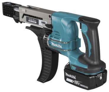 Preview: Makita DFR550RTJ Akku-Magazinschrauber