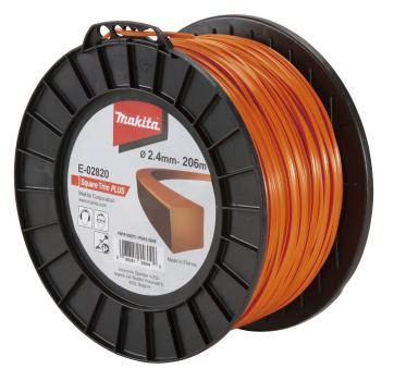 Preview: Mähfaden Vierkant 2,4mm x 206m