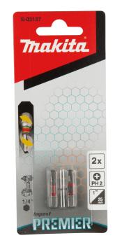 Preview: Makita E-03137 Torsion Bit PH2 Impact Premier