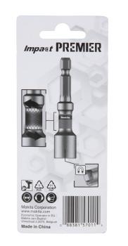 Preview: Makita E-03458 Torsion Steckschlüssel SW6 Impact Premier