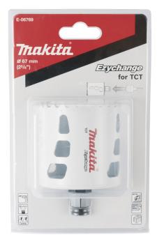 Preview: Makita E-06769 Lochsäge 67mm Ezychange TCT Hartmetall