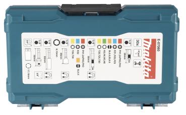 Preview: Makita E-07060 Steckschlüssel-Bit-Set 30-tlg.