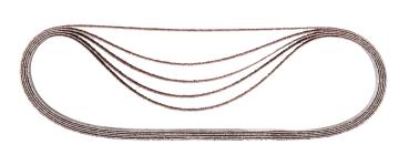 Preview: Schleifband 13x533 mm K60