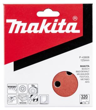 Preview: Schleifscheibe P320 125mm Klett