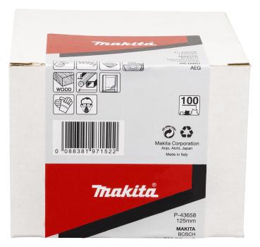 Preview: Schleifscheibe P100 125mm Klett