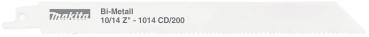 Reciprosägeblatt 150/10-14Z BiM Holz/Metall