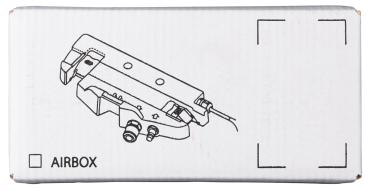Preview: Makita W107418357 Trägerplatte für MAKPAC