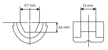 Preview: Presseinsatz K10 Sechskant