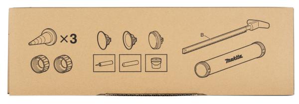 Makita 1911T4-0 Beutelhalter 600ml kpl.