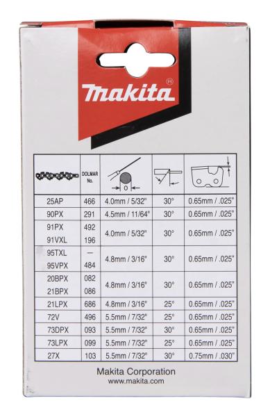 Makita 191H00-0 Sägekette 90PX 25cm