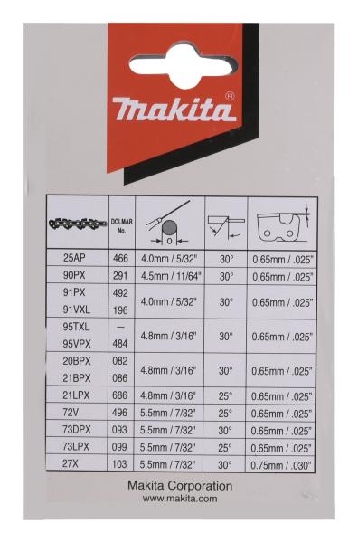 Makita 191H03-4 Sägekette 90PX 40cm