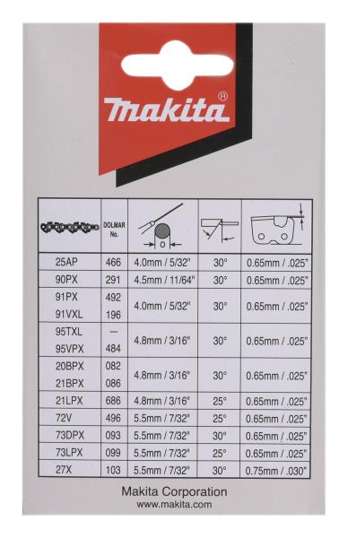 Makita 191H11-5 Sägekette 91PX 35cm