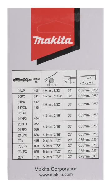 Makita 191H49-0 Sägekette 73LPX 40cm