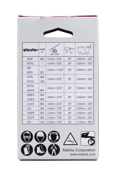 Makita 191T89-0 Sägekette 80TXL 25cm