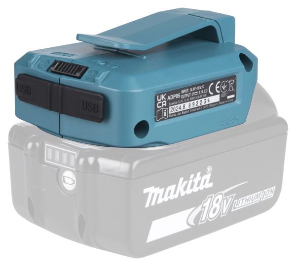 Makita DECADP05 Akku-USB Adapter
