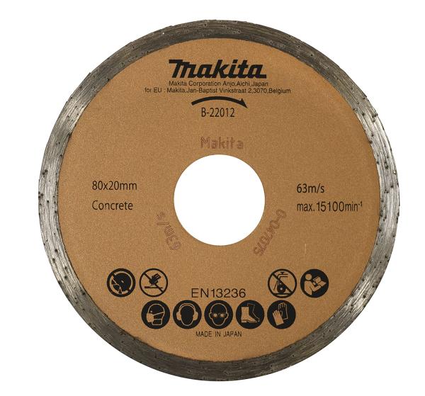 Diamanttrennscheibe 80mm Beton