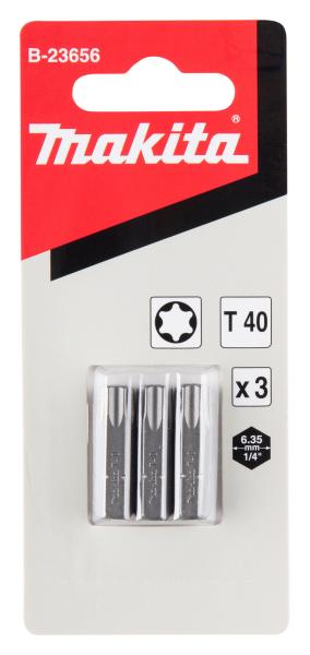 Makita B-23656 Bit T40 Standard