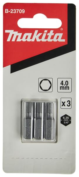 Makita B-23709 Bit 6-kant H4 Standard